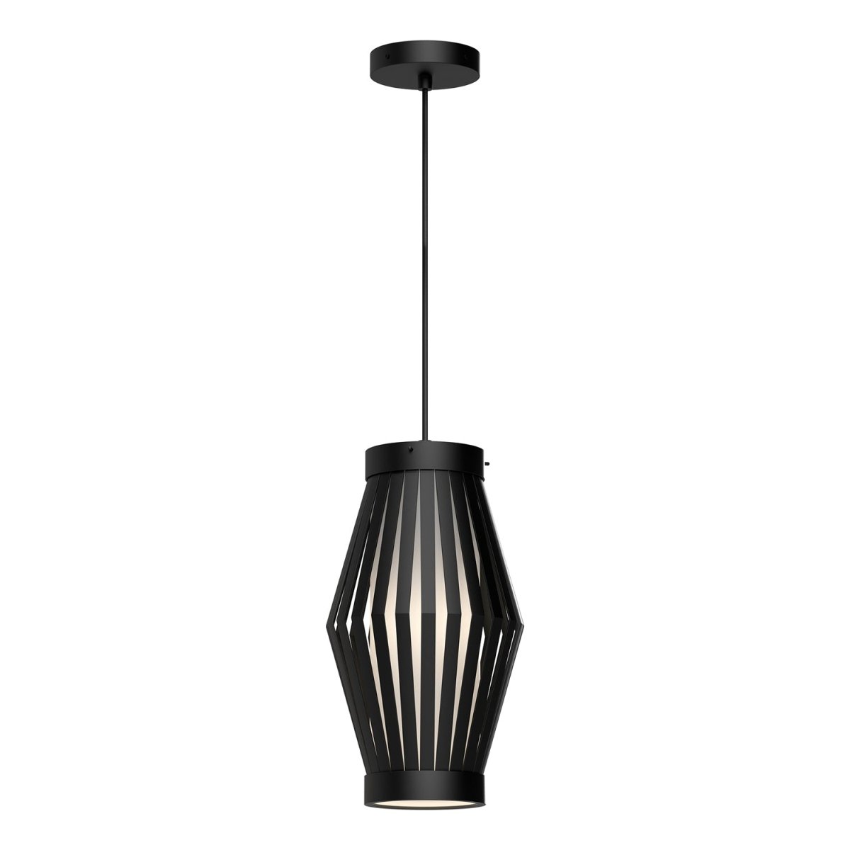 Suspension Hana - Noir mat by Alora Lighting | Luminaires & cie