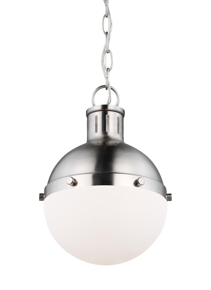 Suspension Hanks - Nickel brossé 8 1/8" Ampoules non - incluses by Visual Comfort Studio | Luminaires & cie