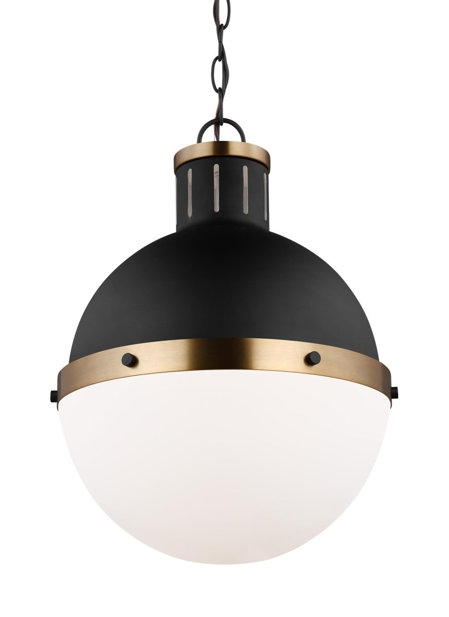 Suspension Hanks - Noir de minuit 13 1/4" Ampoules non - incluses by Visual Comfort Studio | Luminaires & cie