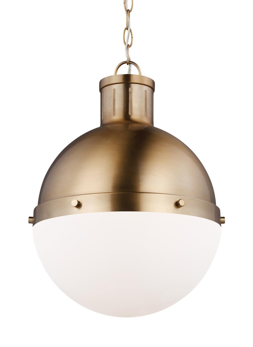 Suspension Hanks - Laiton satiné 13 1/4" Ampoules non - incluses by Visual Comfort Studio | Luminaires & cie