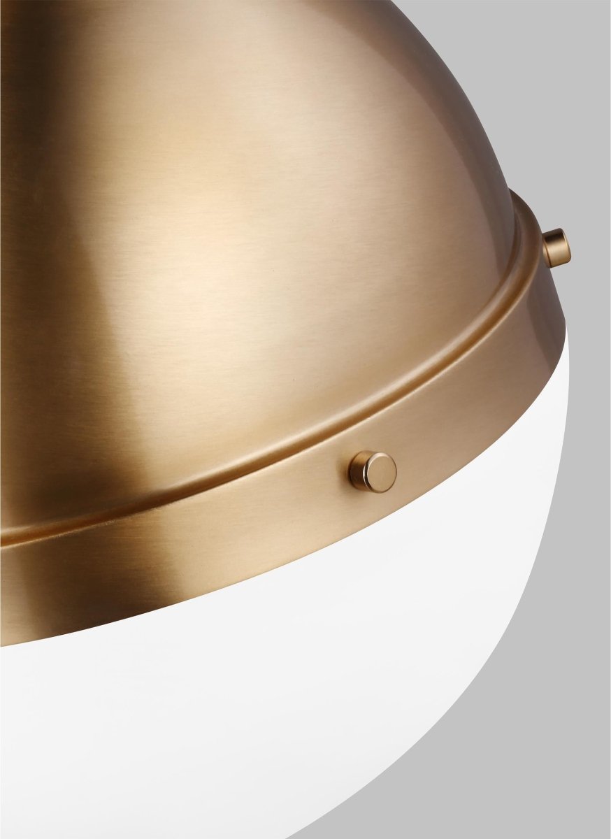 Suspension Hanks - Laiton satiné 13 1/4" Ampoules non - incluses by Visual Comfort Studio | Luminaires & cie