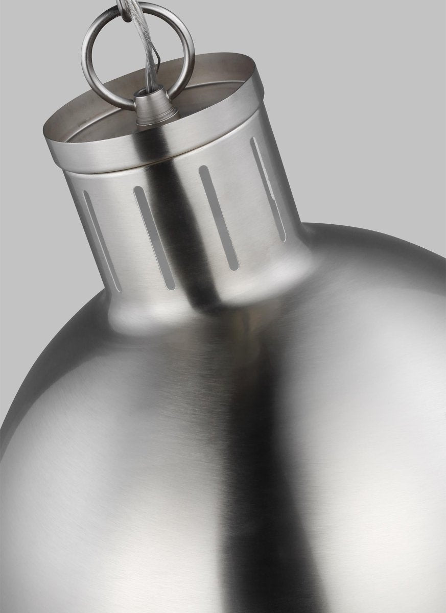 Suspension Hanks - Nickel brossé 13 1/4" Ampoules non - incluses by Visual Comfort Studio | Luminaires & cie
