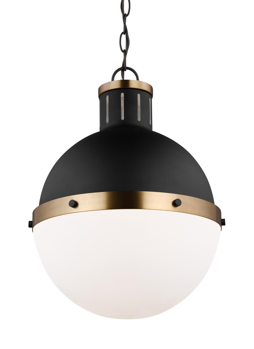 Suspension Hanks - Noir de minuit 13 1/4" Ampoules DEL incluses by Visual Comfort Studio | Luminaires & cie