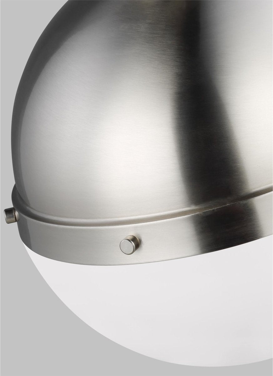 Suspension Hanks - Nickel brossé 13 1/4" Ampoules DEL incluses by Visual Comfort Studio | Luminaires & cie