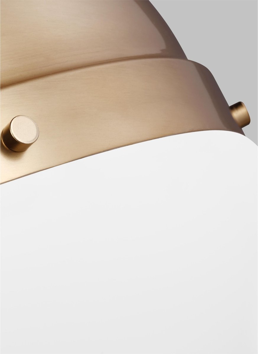 Suspension Hanks - Laiton satiné 16" Ampoules non - incluses by Visual Comfort Studio | Luminaires & cie