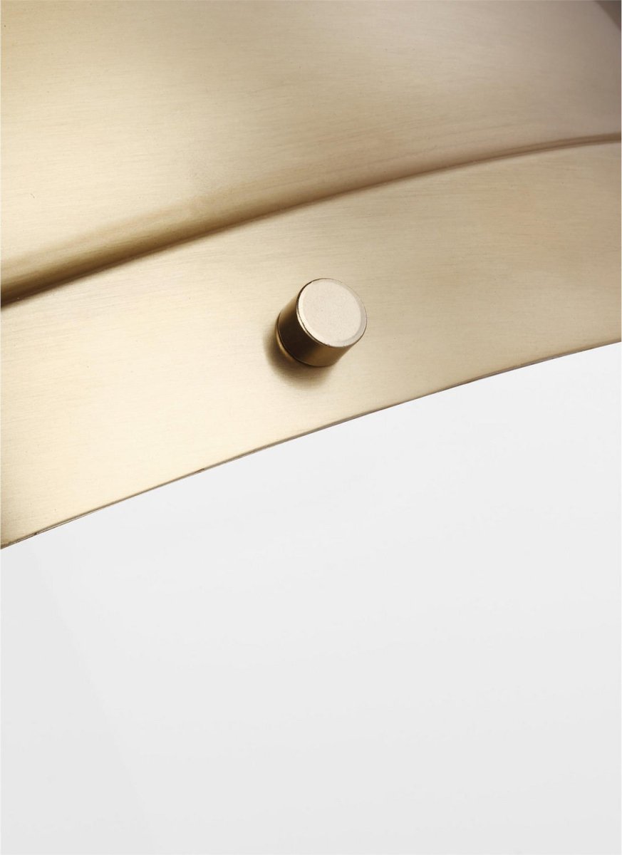 Suspension Hanks - Nickel brossé 16" by Visual Comfort Studio | Luminaires & cie