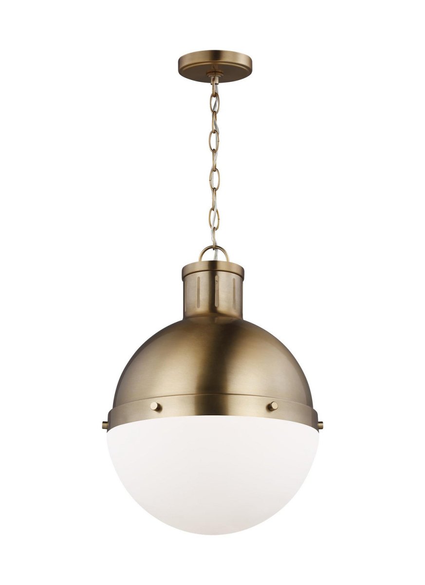 Suspension Hanks - Nickel brossé 16" by Visual Comfort Studio | Luminaires & cie