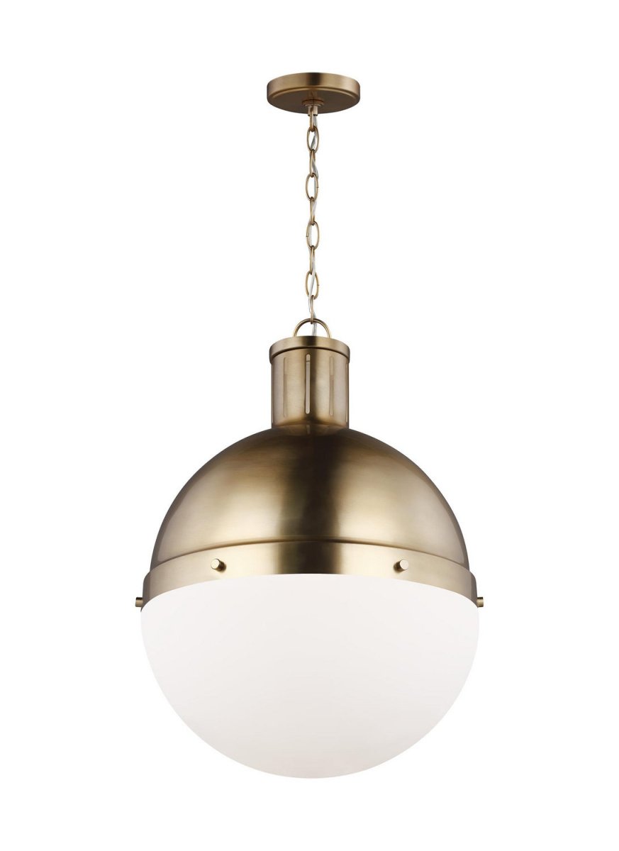 Suspension Hanks - Nickel brossé 16" by Visual Comfort Studio | Luminaires & cie