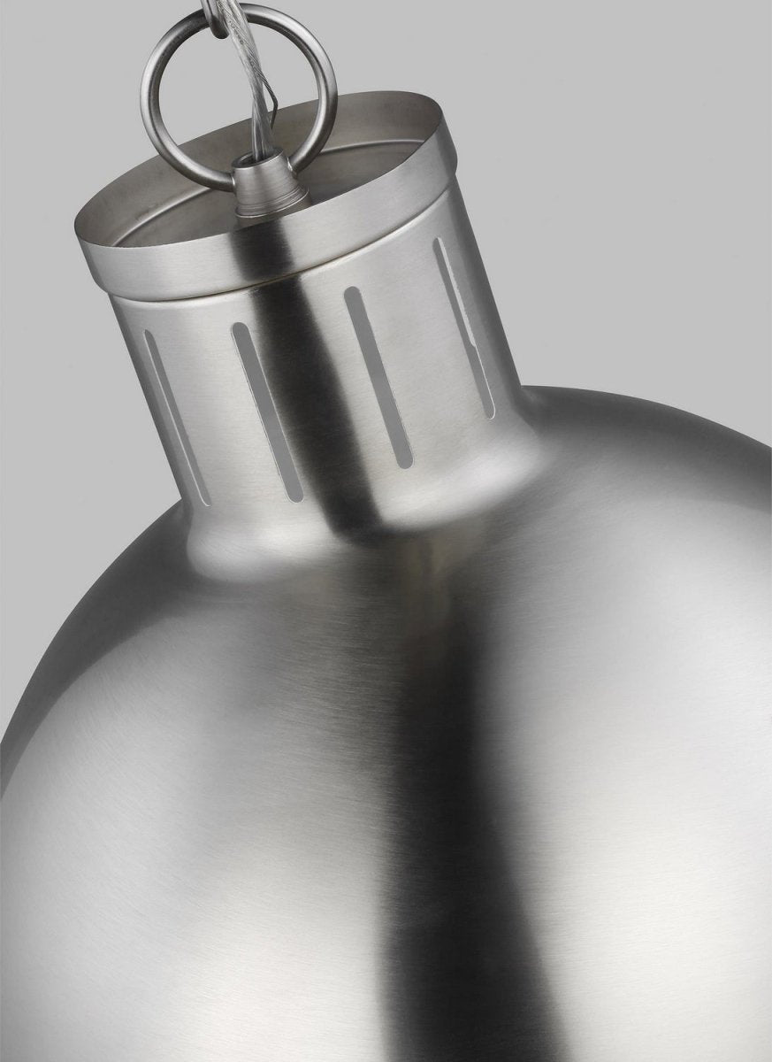 Suspension Hanks - Nickel brossé 16" by Visual Comfort Studio | Luminaires & cie