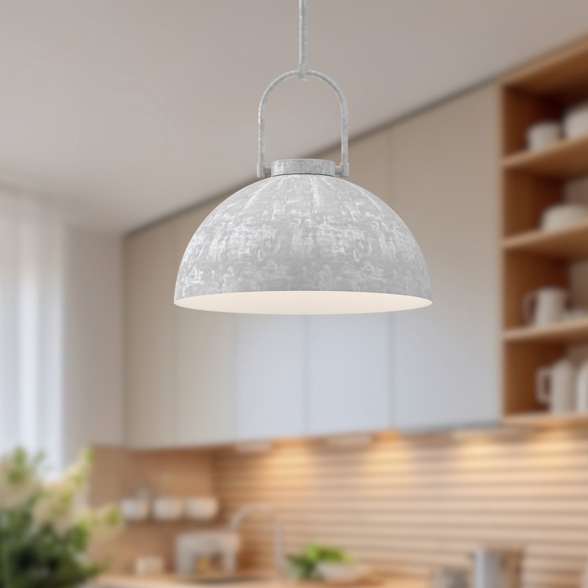 Suspension Harper - Acier Sans verre by Alora Lighting | Luminaires & cie