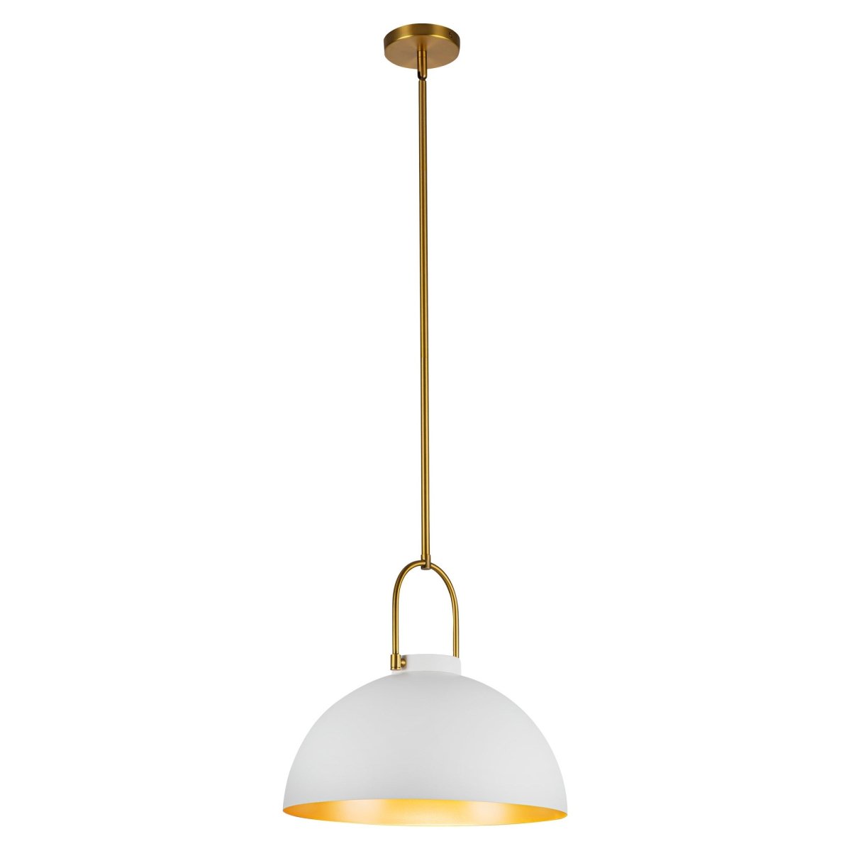 Suspension Harper - Blanc Sans verre by Alora Lighting | Luminaires & cie