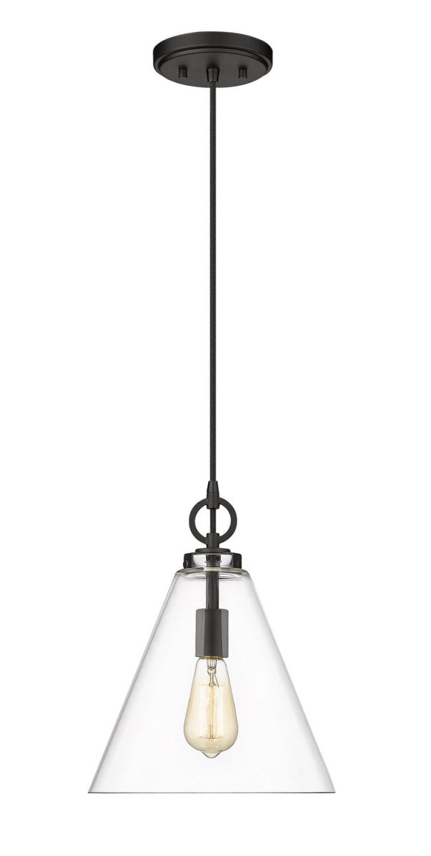 Suspension Harper - Noir mat by Z-Lite | Luminaires & cie