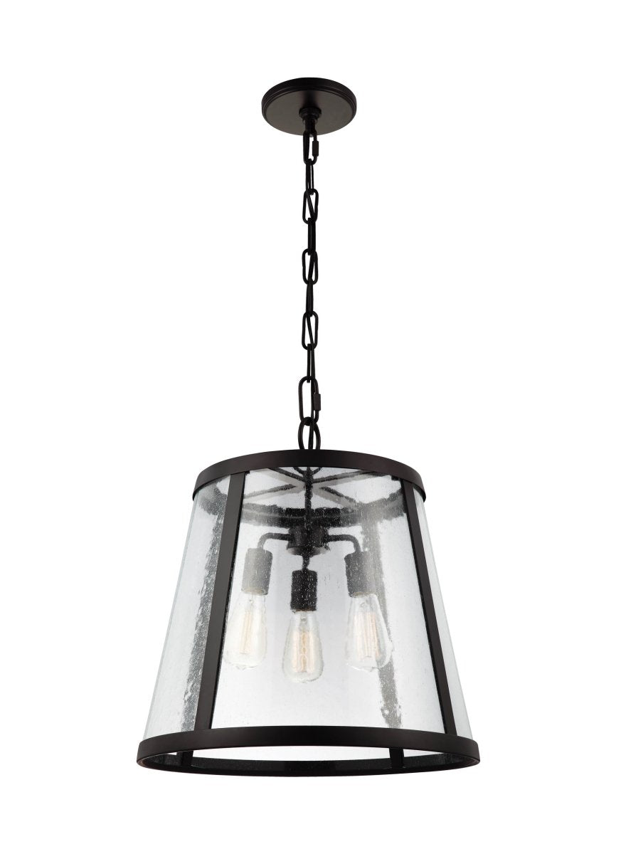 Suspension Harrow - Bronze frotté d'huile 18 7/8" by Visual Comfort Studio | Luminaires & cie
