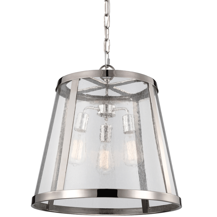 Suspension Harrow - Nickel poli 18 7/8" by Visual Comfort Studio | Luminaires & cie