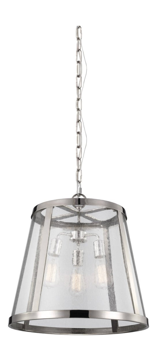 Suspension Harrow - Nickel poli 18 7/8" by Visual Comfort Studio | Luminaires & cie