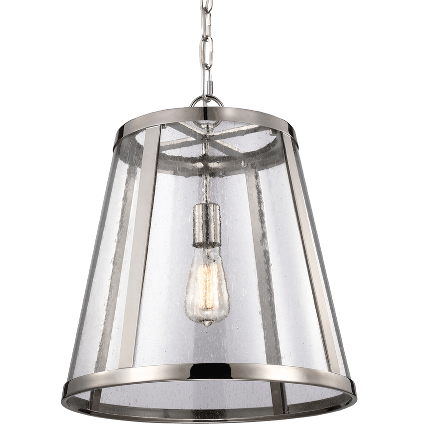Suspension Harrow - Nickel poli 16" by Visual Comfort Studio | Luminaires & cie