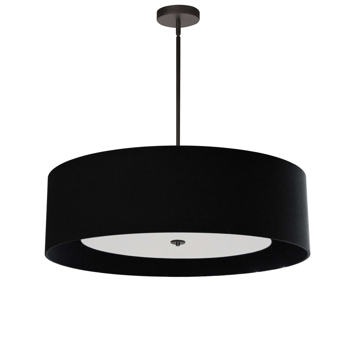 Suspension Helena - Noir mat Noir 30" by Dainolite | Luminaires & cie