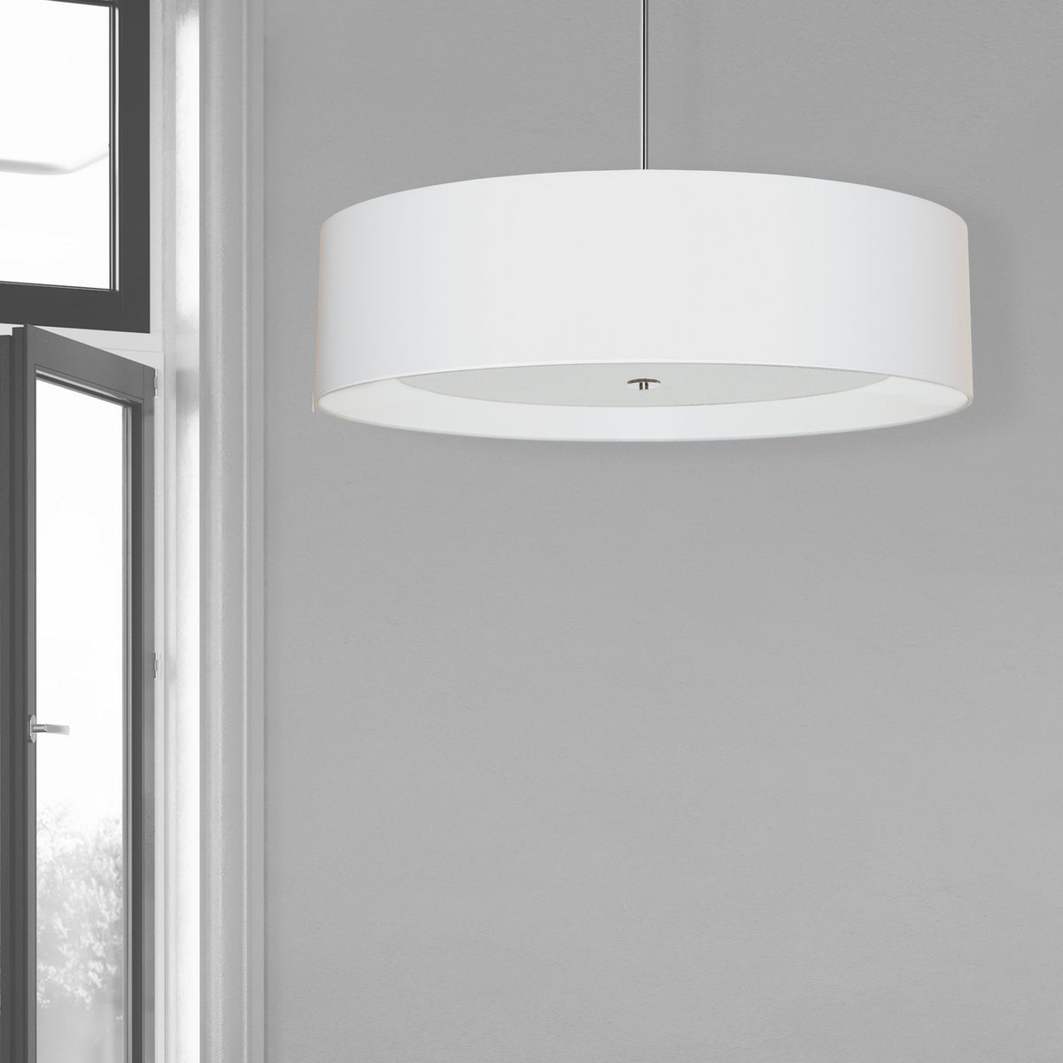 Suspension Helena 34", Blanc – vue 2