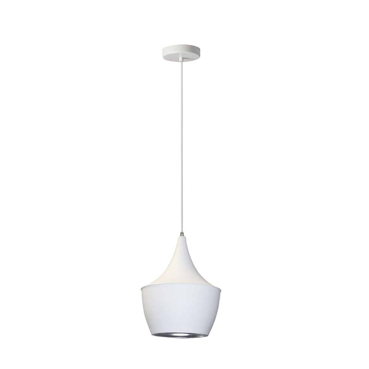 Suspension Helsinki - Blanc 9" by Dainolite | Luminaires & cie
