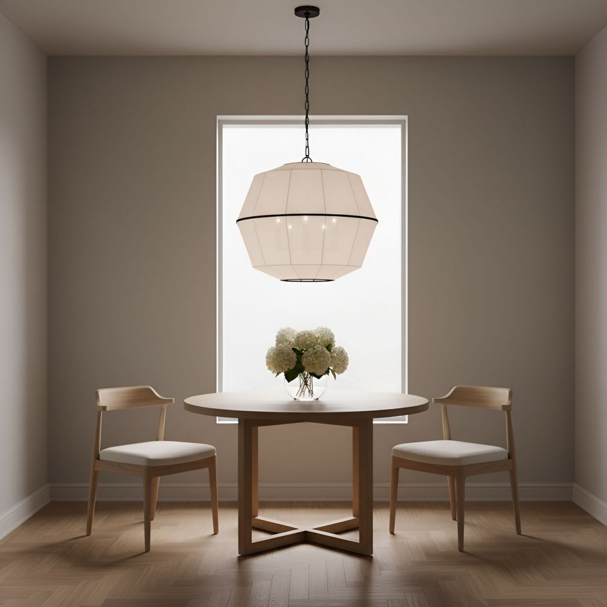 Suspension Hikari - Laiton bruni 32 1/4" by Visual Comfort Studio | Luminaires & cie