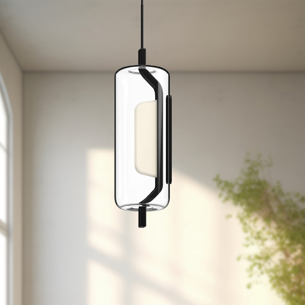 Mini-suspension Hilo Noir – vue 2