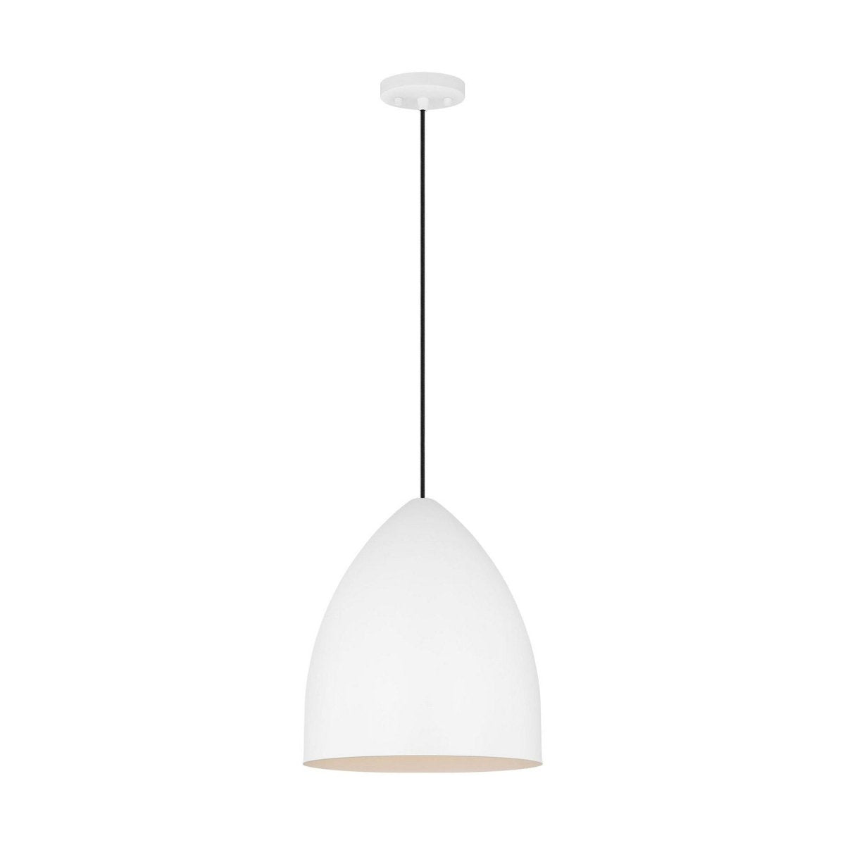 Suspension Huron - 17" Blanc mat by Visual Comfort Studio | Luminaires & cie