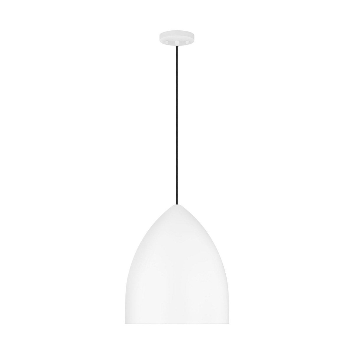 Suspension Huron - 17" Blanc mat by Visual Comfort Studio | Luminaires & cie