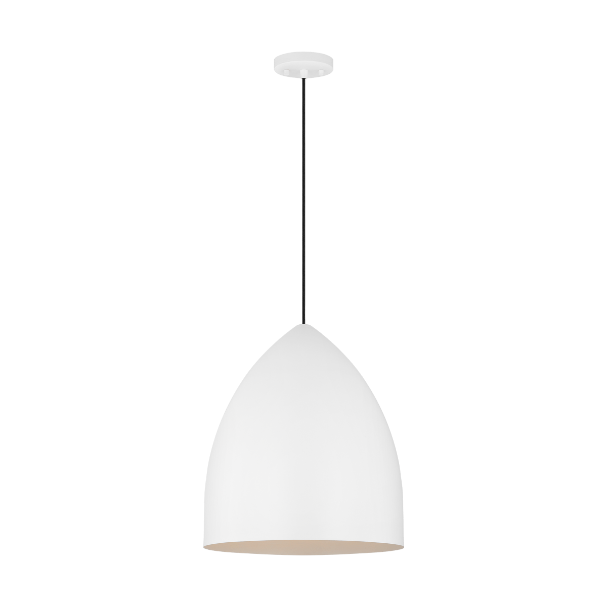 Suspension Huron - Blanc mat 17" by Visual Comfort Studio | Luminaires & cie