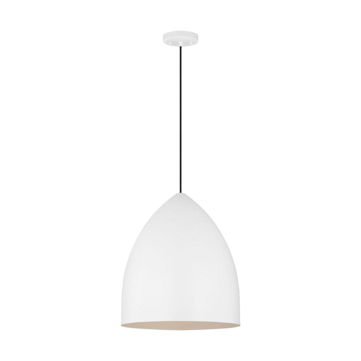 Suspension Huron - 17" Blanc mat by Visual Comfort Studio | Luminaires & cie