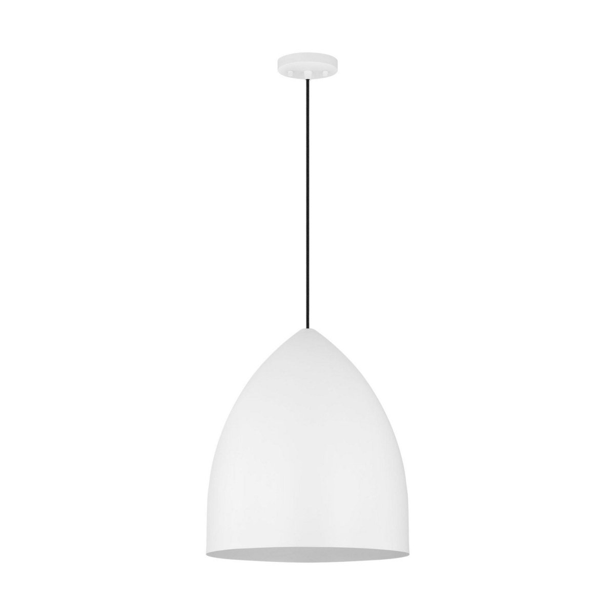 Suspension Huron - 17" Blanc mat by Visual Comfort Studio | Luminaires & cie