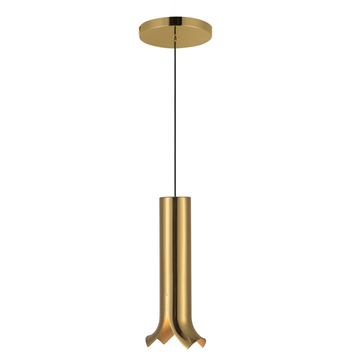 Suspension Husk - Laiton métallique by Kuzco Lighting | Luminaires & cie