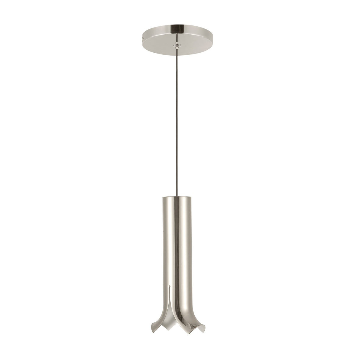 Mini-suspension Husk Nickel poli – vue 3