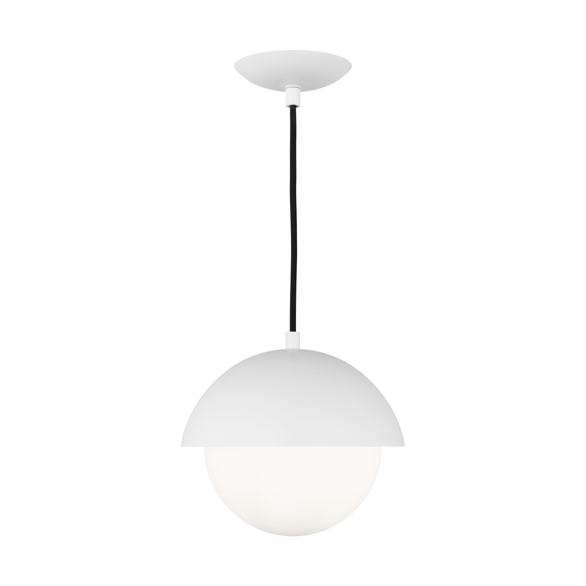 Suspension Hyde - Blanc mat 9 7/8" by Visual Comfort Studio | Luminaires & cie