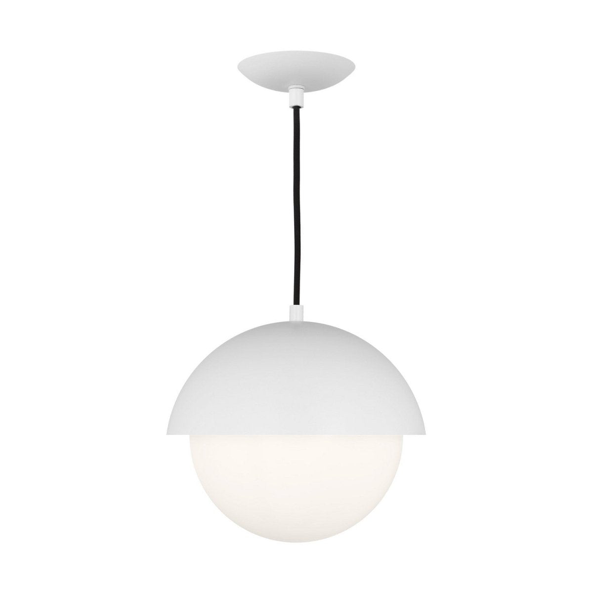 Suspension Hyde - Blanc mat 12" by Visual Comfort Studio | Luminaires & cie