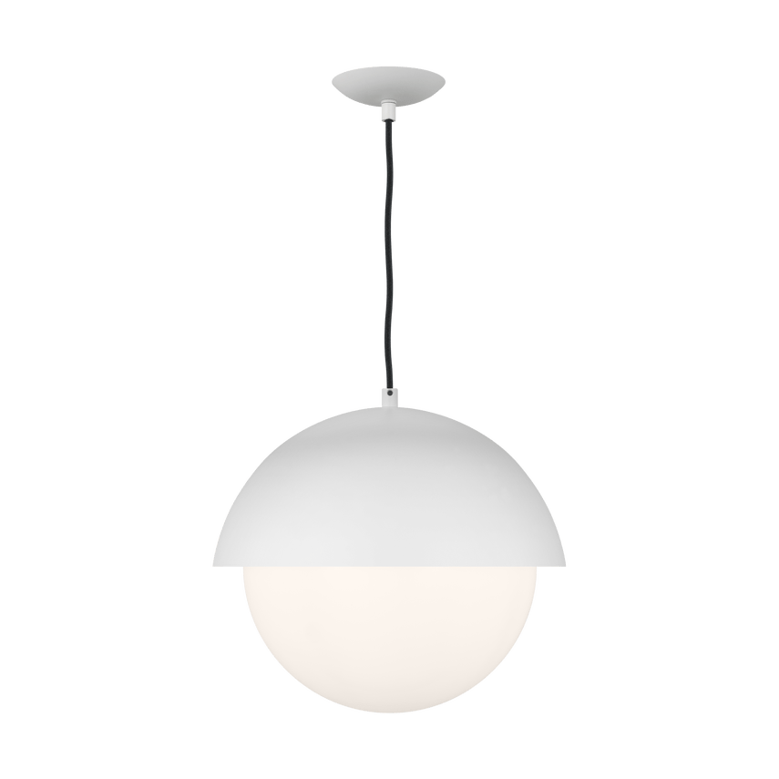 Suspension Hyde - Blanc mat 14" by Visual Comfort Studio | Luminaires & cie