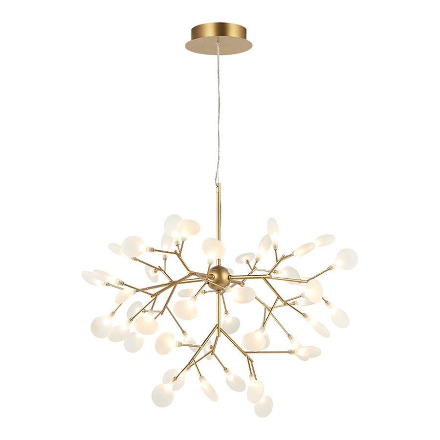 Suspension Hydrangea Bloom - Or 30" by Matteo Lighting | Luminaires & cie