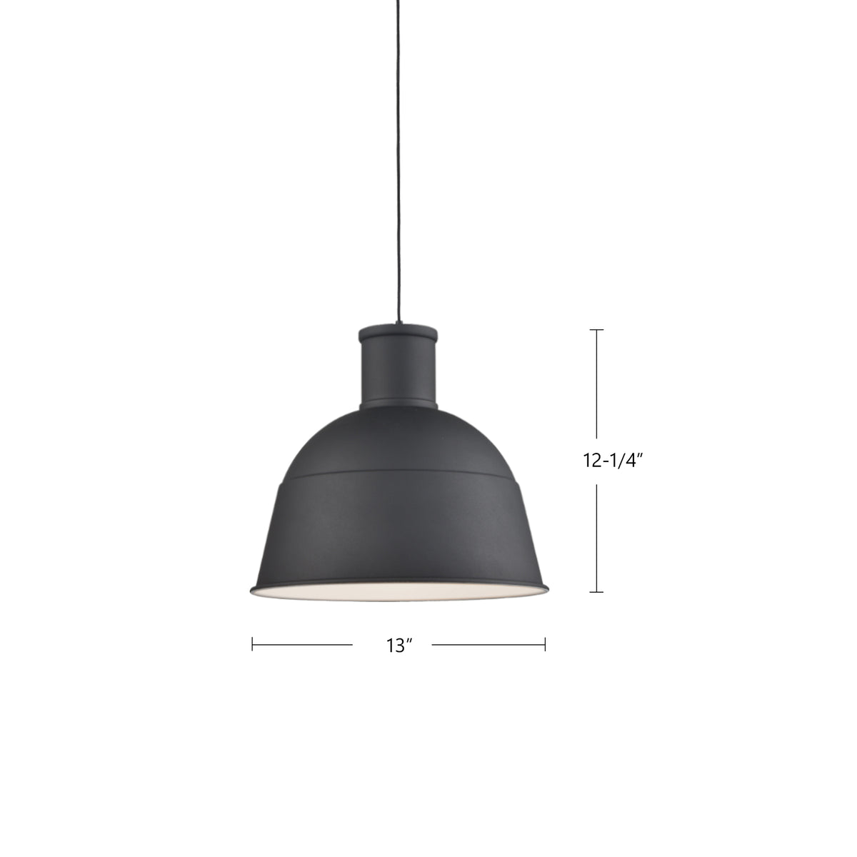 Suspension Irving Noir, 13" – vue 4