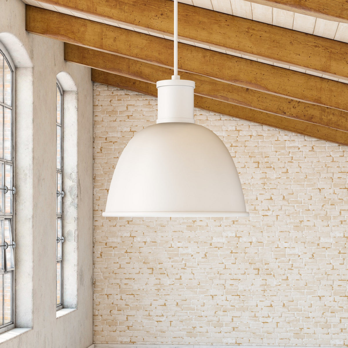 Suspension Irving Blanc, 21 3/4" – vue 2