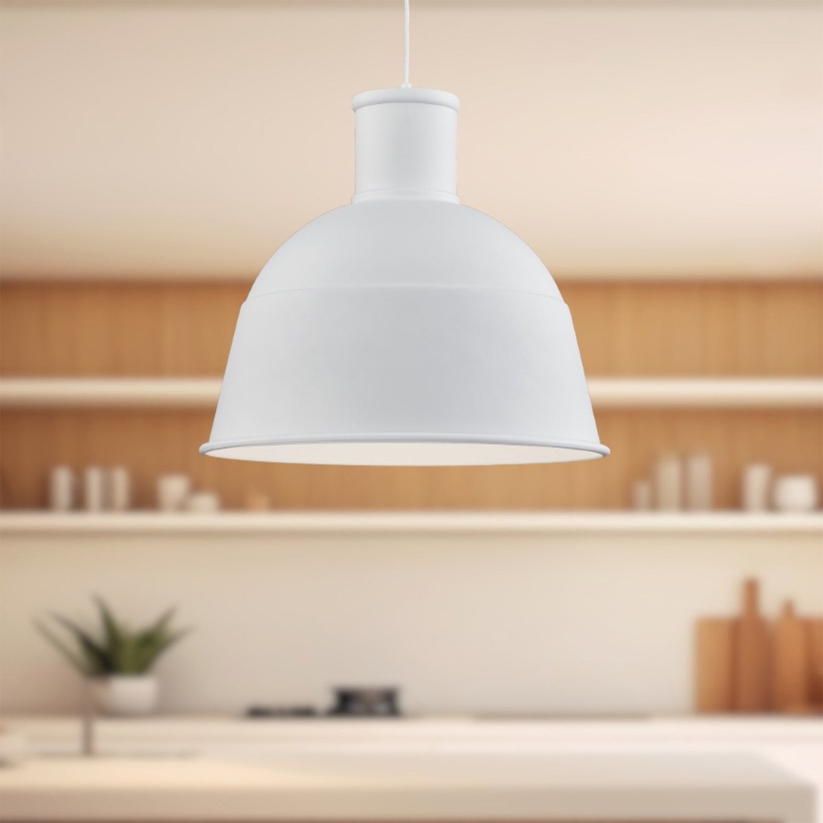 Suspension Irving - Blanc 15 3/4" by Kuzco Lighting | Luminaires & cie
