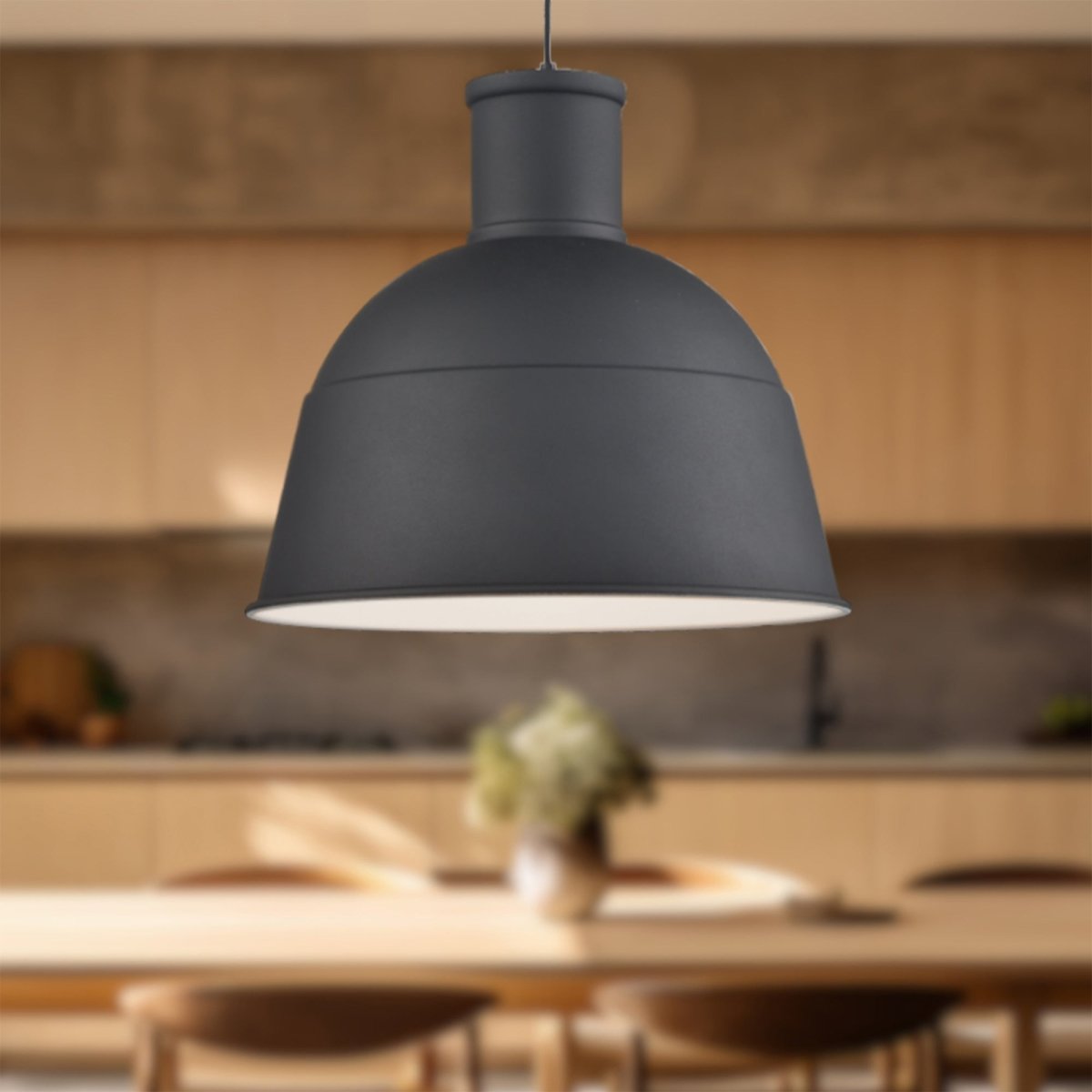 Suspension Irving - Noir 21 3/4" by Kuzco Lighting | Luminaires & cie