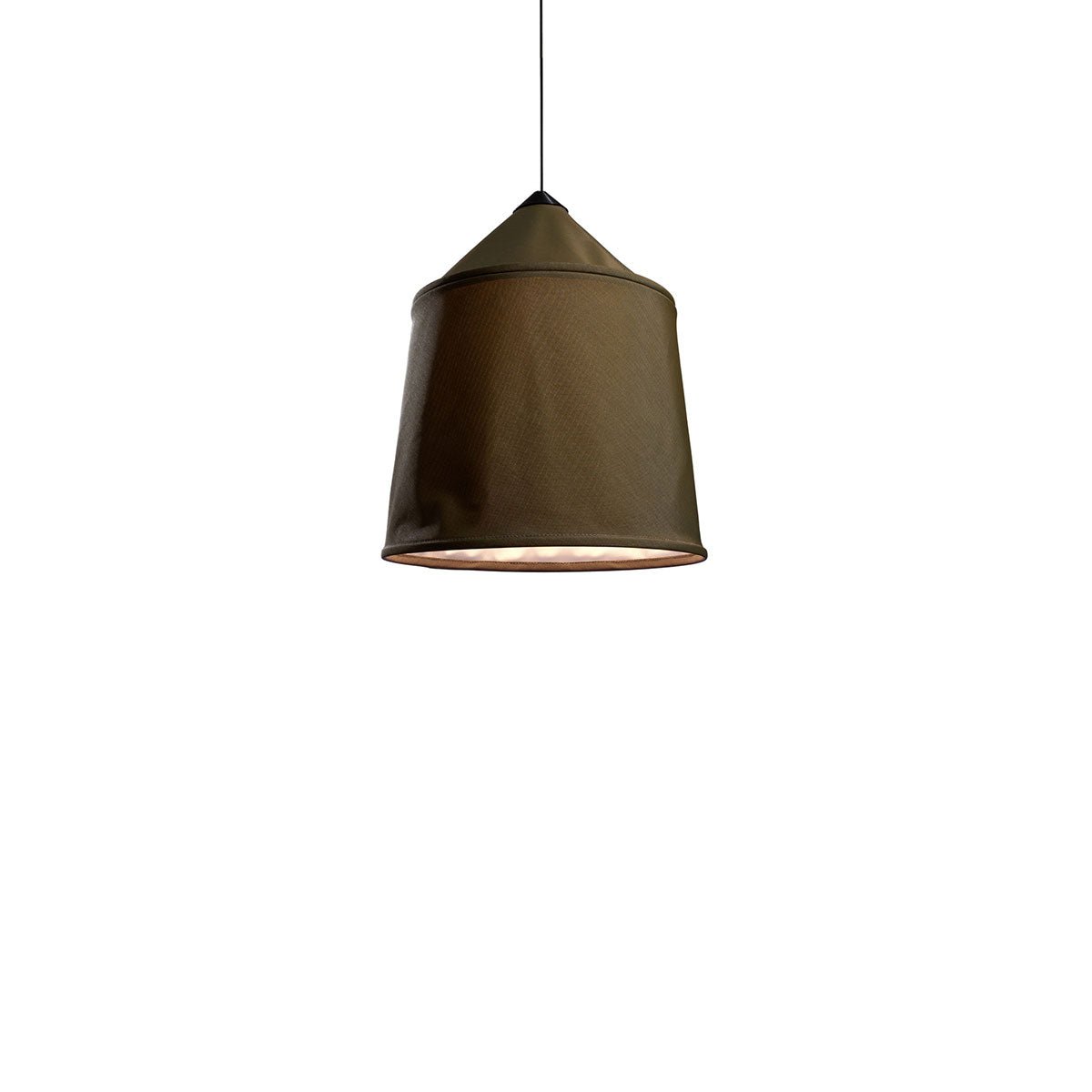 Suspension Jaima - Beige Jaima 43 (17" Dia) by Marset | Luminaires & cie