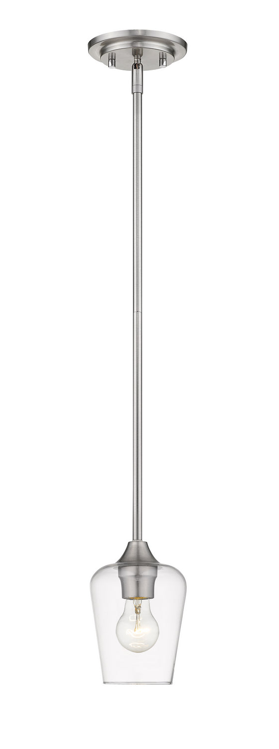 Mini-suspension Joliet Nickel brossé, 5 1/2" – Z-Lite