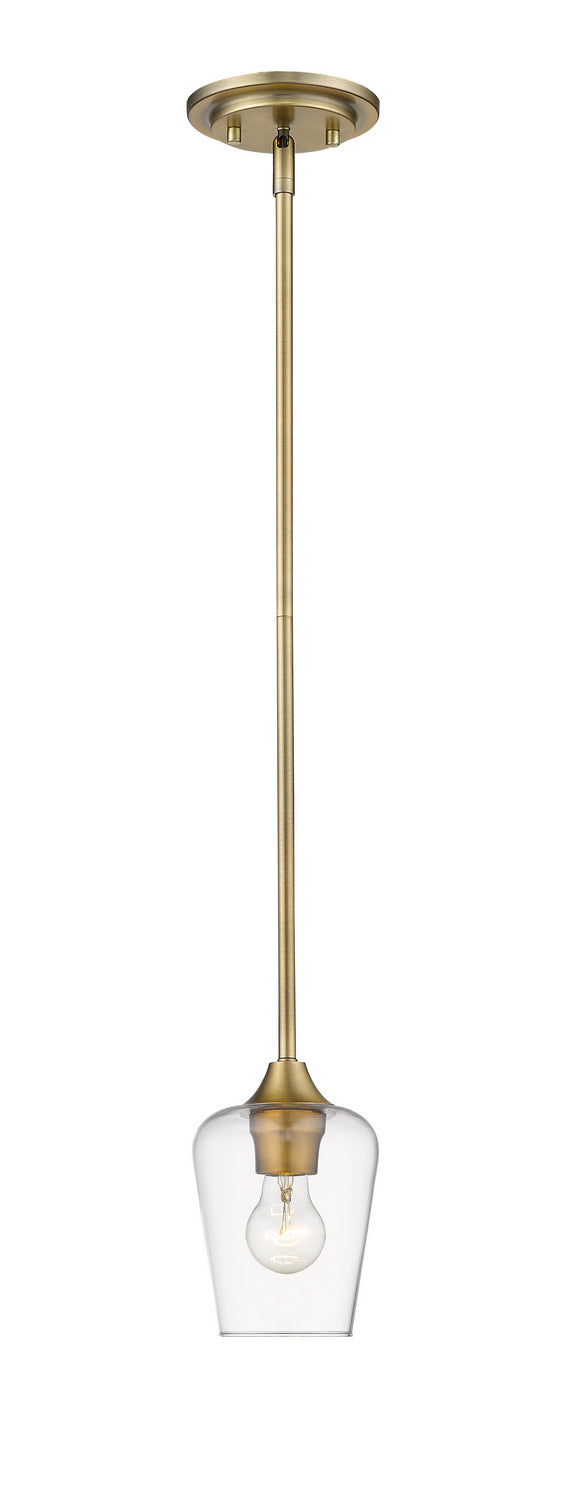 Mini-suspension Joliet Laiton ancien, 5 1/2" – Z-Lite