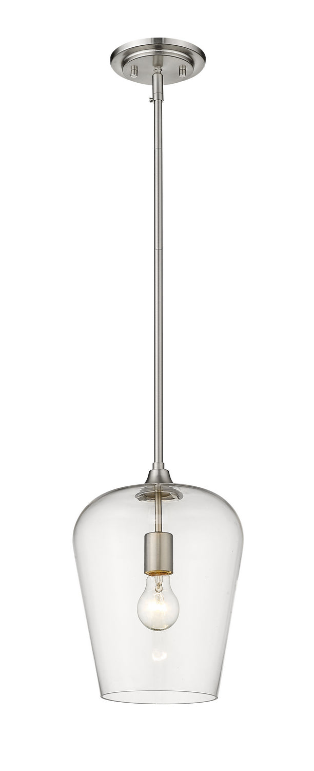 Mini-suspension Joliet Nickel brossé, 9" – Z-Lite