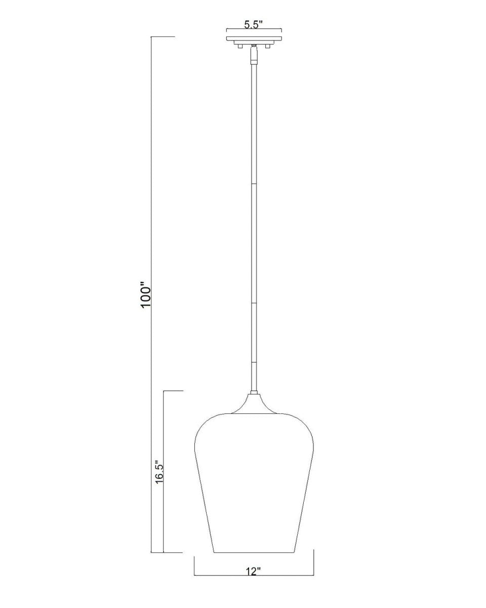 Suspension Joliet - Laiton ancien by Z-Lite | Luminaires & cie
