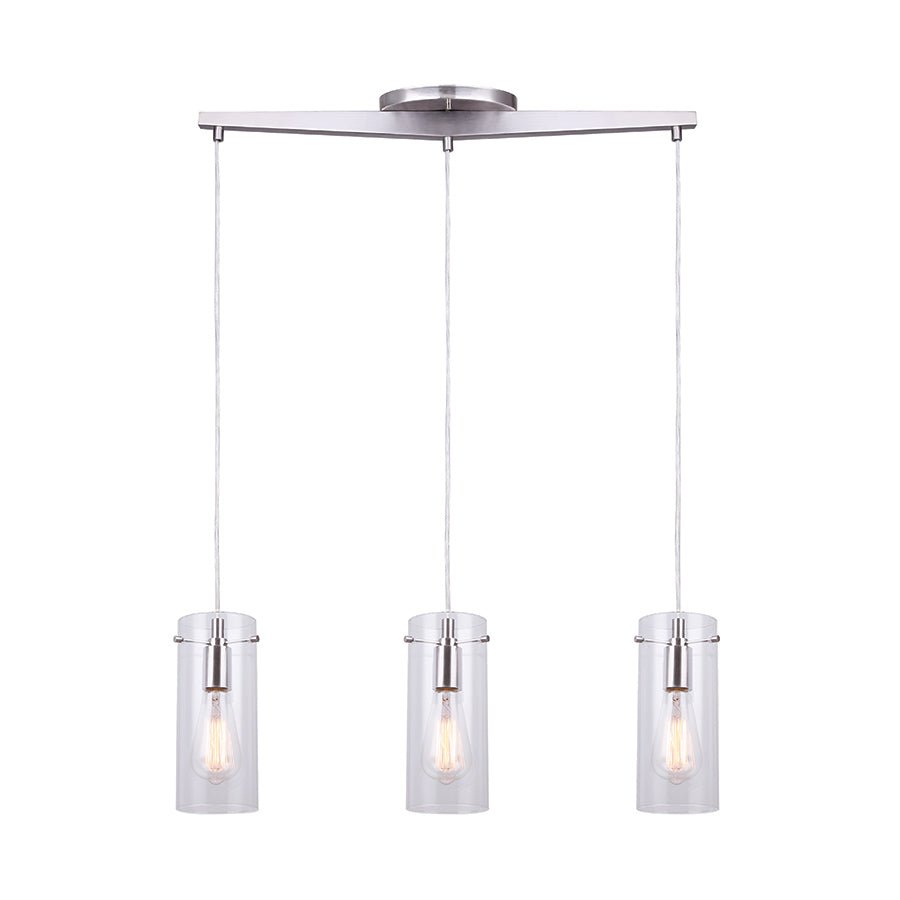 Suspension Joni - Nickel brossé 4 1/2" by Canarm | Luminaires & cie