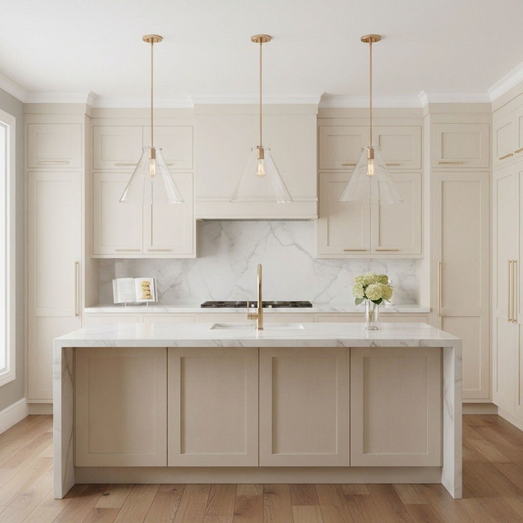 Suspension Kate - Nickel brossé 12" by Visual Comfort Studio | Luminaires & cie