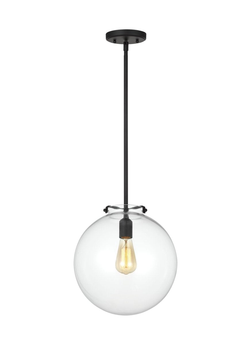Suspension Kate - Nickel brossé 12" by Visual Comfort Studio | Luminaires & cie