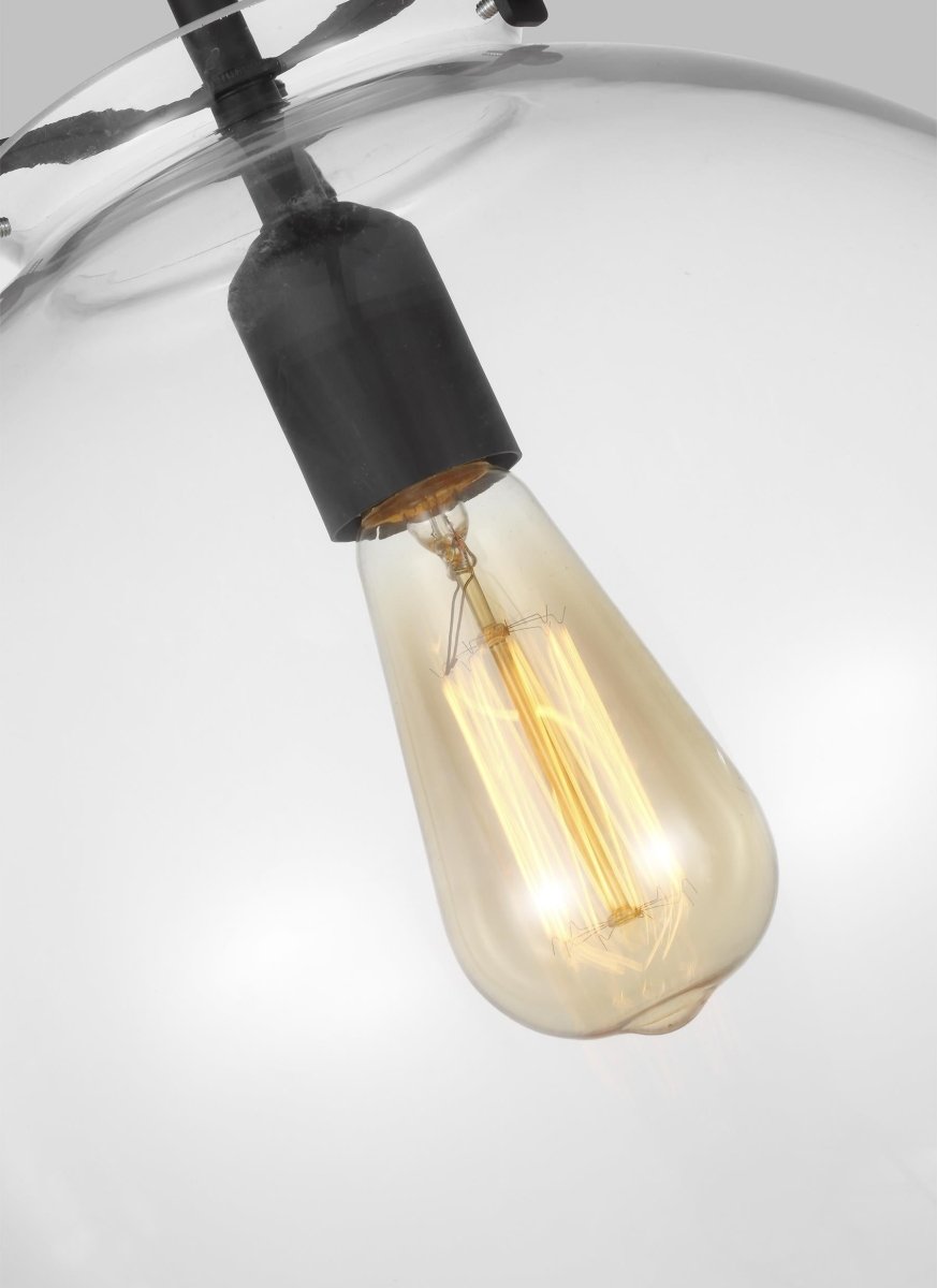 Suspension Kate - Nickel brossé 12" by Visual Comfort Studio | Luminaires & cie
