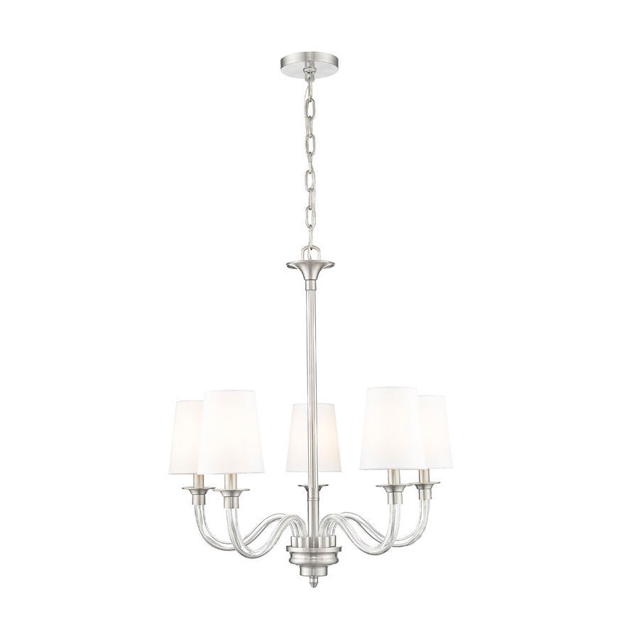 Suspension Katerina - Nickel brossé 24" by Z - Lite | Luminaires & cie